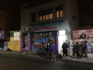 The outside of a jam space in Buenos Aires. Photo: Richard.